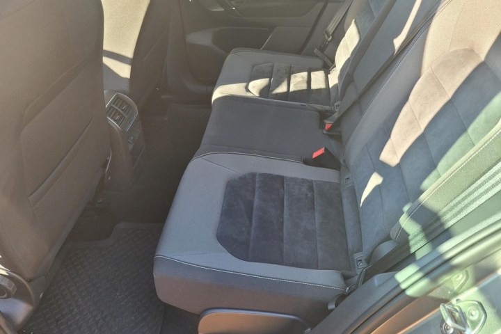 a ship on the seat of a car