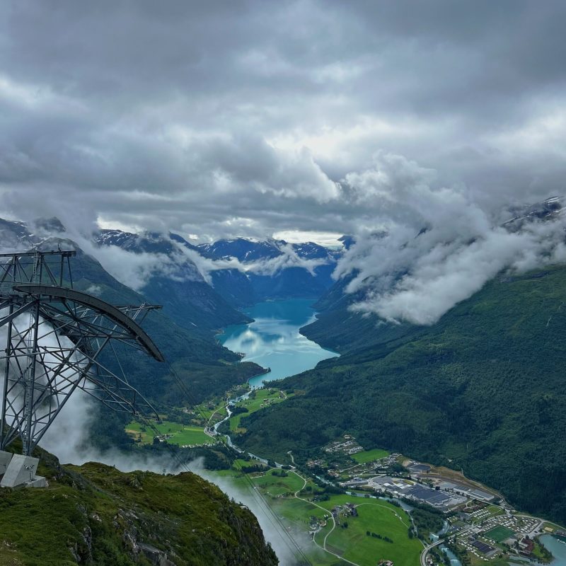 a view of a mountain